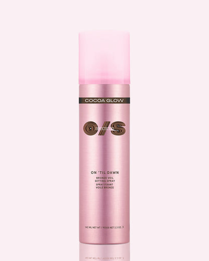 ONE/SIZE On 'Til Dawn Bronze Veil Waterproof Setting Spray, 3.4 oz bottle in Cocoa Glow