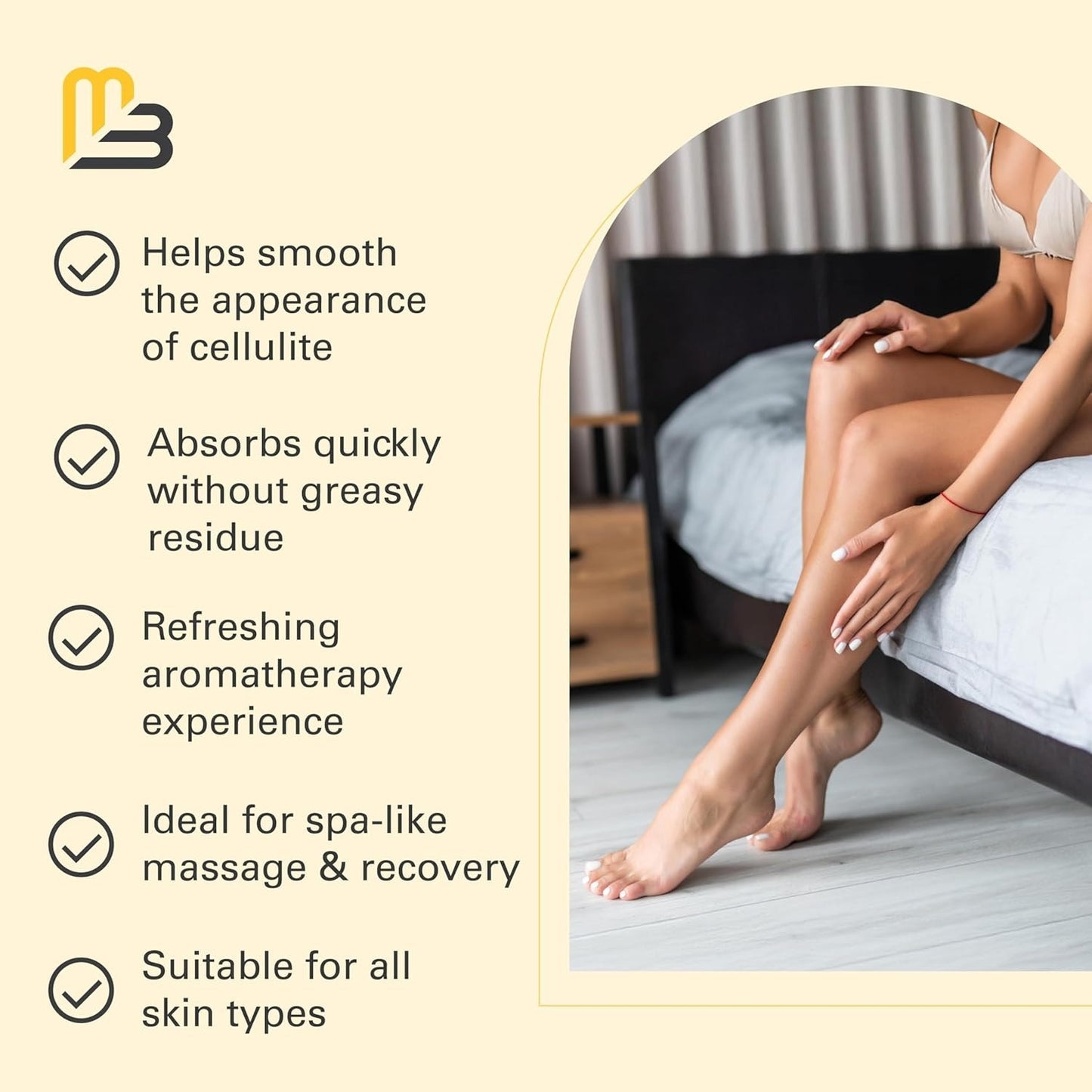 Anti-Cellulite Massage Oil, Collagen + Stem Cell Infused