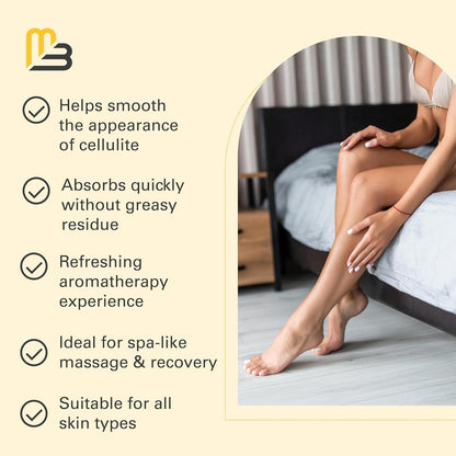 Anti-Cellulite Massage Oil, Collagen + Stem Cell Infused